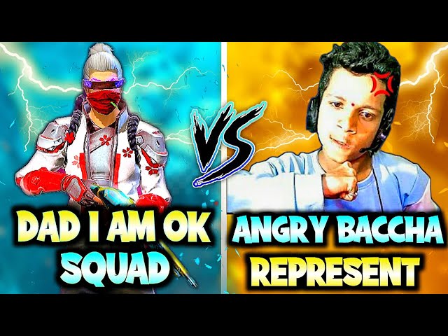 DAD I AM OK VS ANGRY BACCHA@RepresentGaming1 MOST ANGRY BACCHA😲IN MY MATCH😱😉