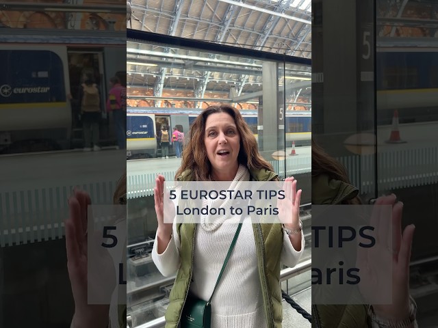 Travel Tips for London to Paris on Eurostar #thingstodoinlondon #traveltips #londonlife