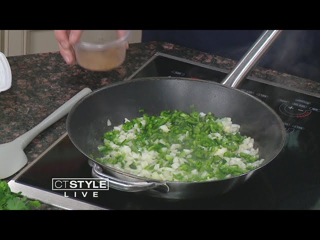 In The Kitchen: Men Who Cooks Chef Rob VanEgghen along with Lisa Savoid from Team Inc.