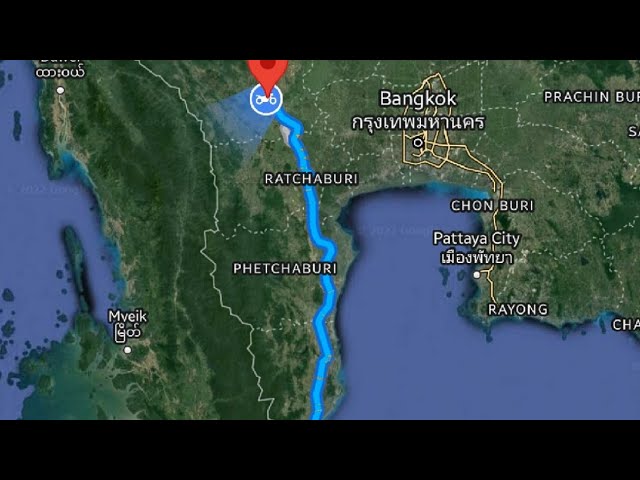 #googlemap #3D #video #8days - IPOH - SURATTHANI - KANCHANABURI - BANGKOK - HATYAI - BETONG - IPOH