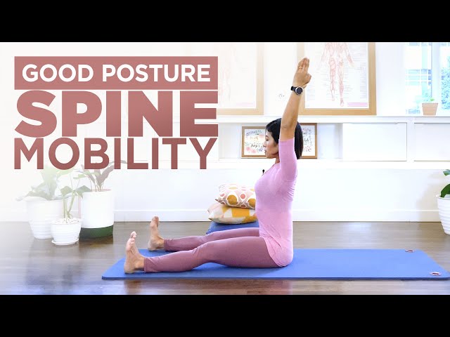 Spine Mobility and Stretch Workout for Good Posture - Beginner Pilates