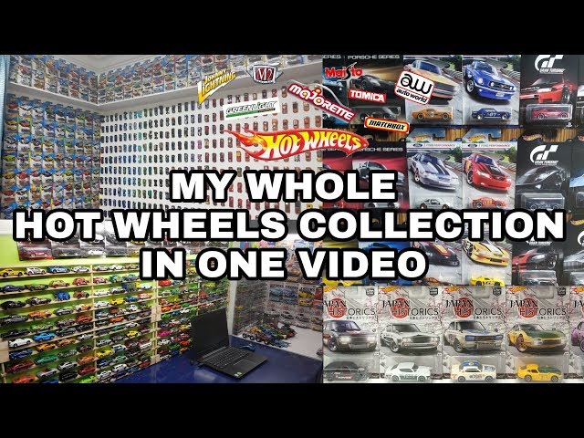 SHOWCASING ALL 1400 HOT WHEELS CARS IN MY COLLECTION!