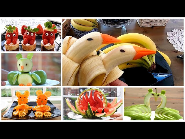 Art In FRUIT CARVING AND CUTTING TRICKS