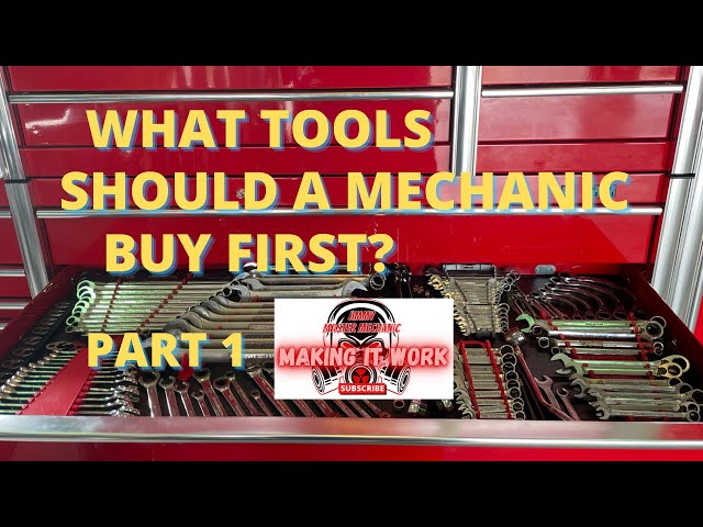 WHAT TOOLS TO BUY FIRST AS A NEW Mechanic looking to start a career? Part 1