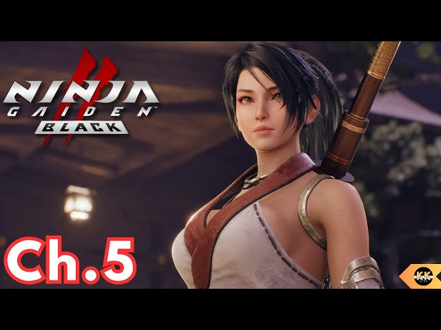 NINJA GAIDEN 2 BLACK Gameplay Walkthrough Chapter 5 - The Shrine Maiden's Battle (Hard Difficulty)