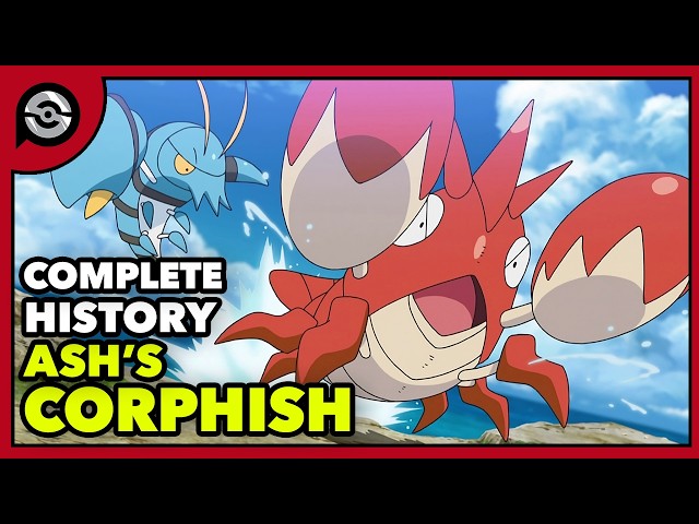 Ash's Corphish: From Brute to BRUISER | Complete History