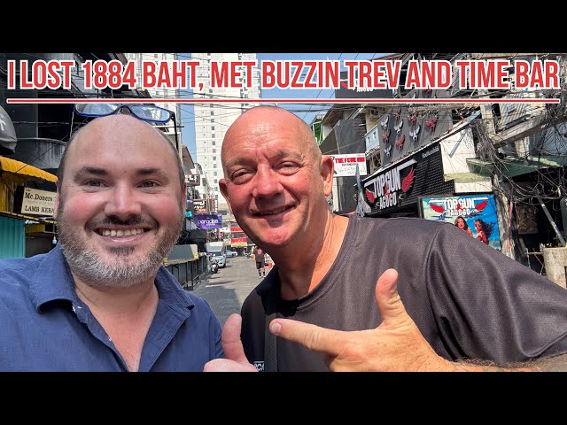 I lost 1884 baht | Met Buzzin Trev | Breakfast Time Bar