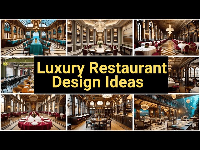 300+ Amazing Luxury Restaurant Design Ideas You Will Love! High End European Restaurant Décor Tips