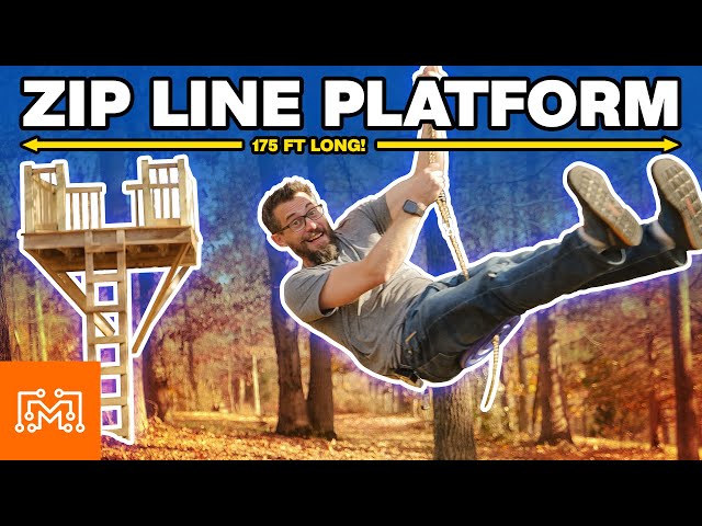 Making a Massive Backyard Zipline!