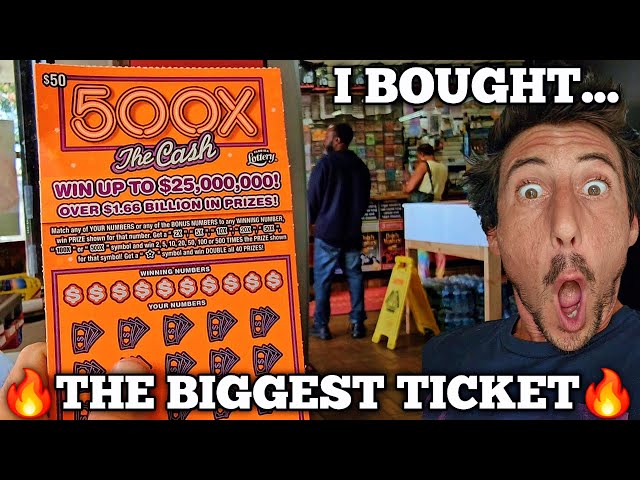 🔥I Bought The Most Expensive Ticket...500X🤑 | Scratch Life🚀