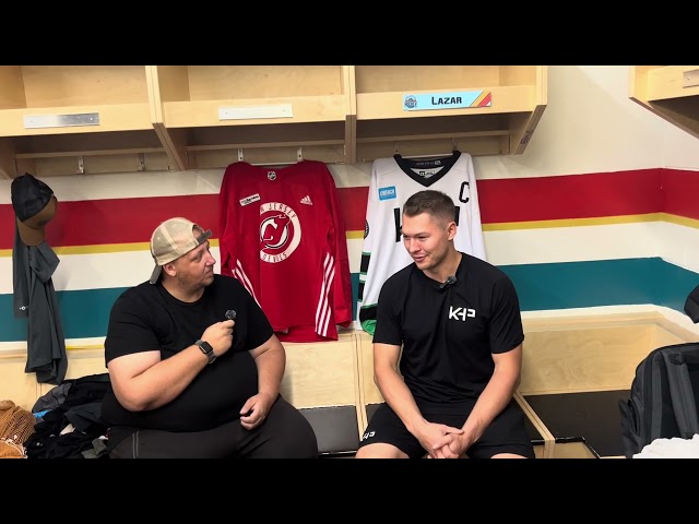 My Interview with New Jersey Devils Forward Curtis Lazar