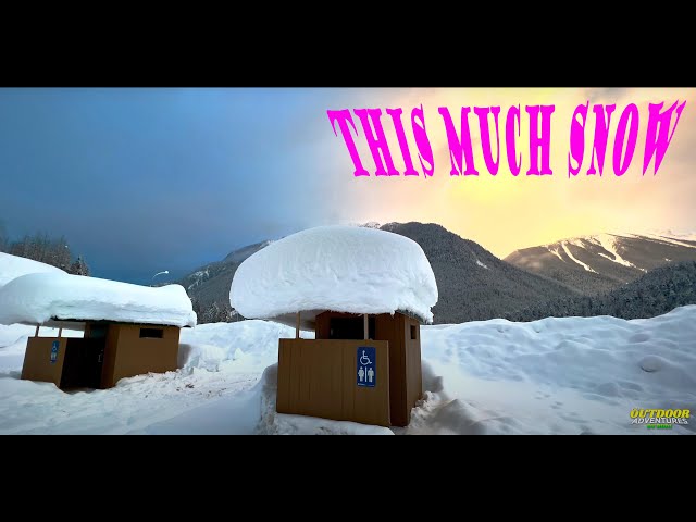 Have you ever seen this much Snow The Nomad Outdoor Adventure & Travel Show