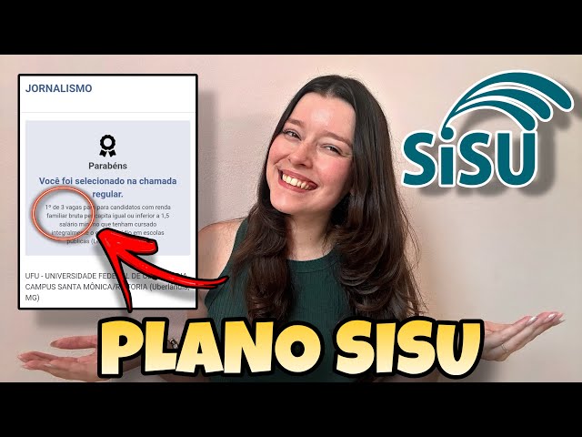 VOCÊ PRECISA DE UM PLANO SISU SE QUISER CONSEGUIR A VAGA | Como Montar o Melhor Plano Sisu 2025!