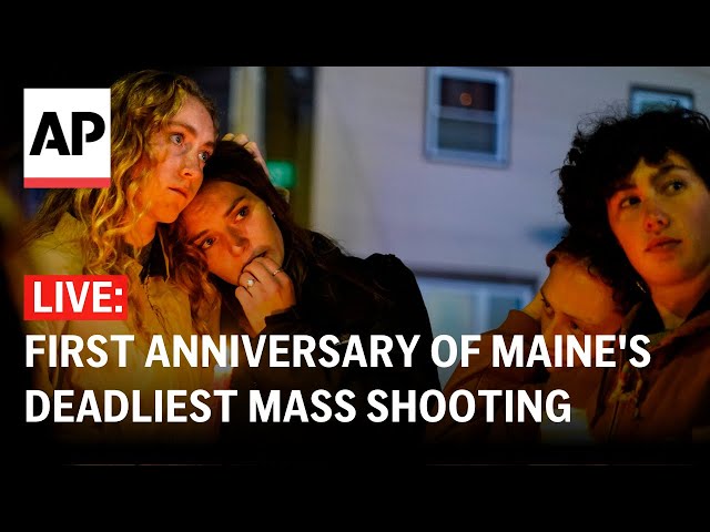 LIVE: First anniversary of mass shooting in Lewiston, Maine