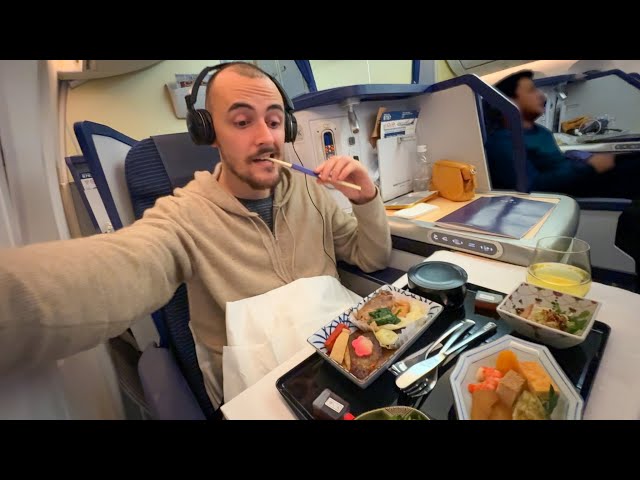 I try ANA BUSINESS CLASS - Direct flight Milan Tokyo