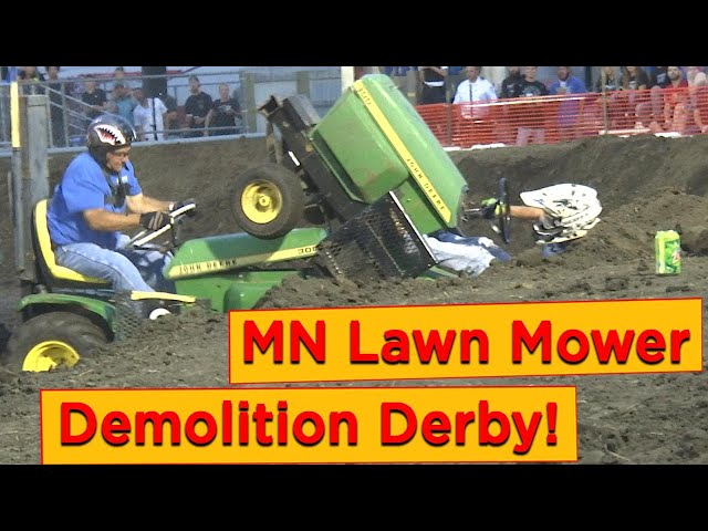 Minnesota Lawn Mower Demolition Derby - From GoPro helmet cam