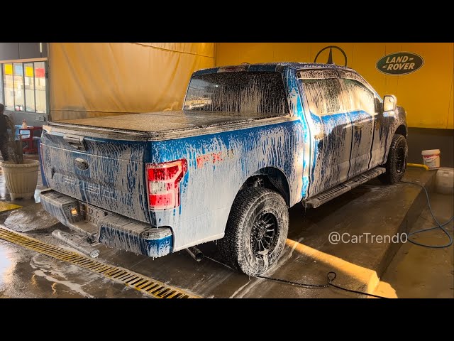 Truck Wash ASMR: Satisfying Ford F-150 Transformation