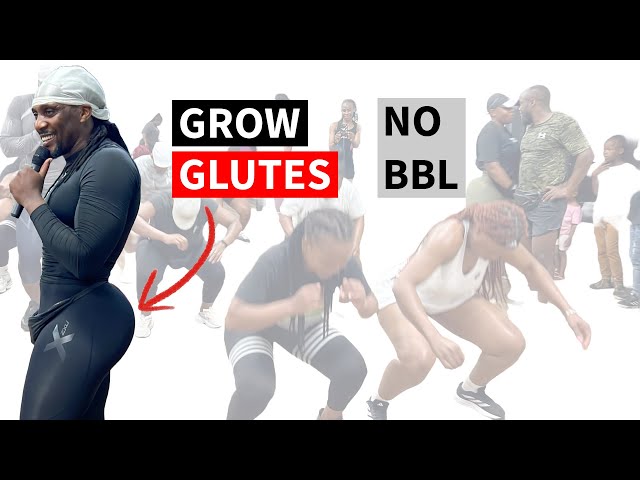 9min GLUTES & LEGS workout at HOME with The King Of Squat and Crazy