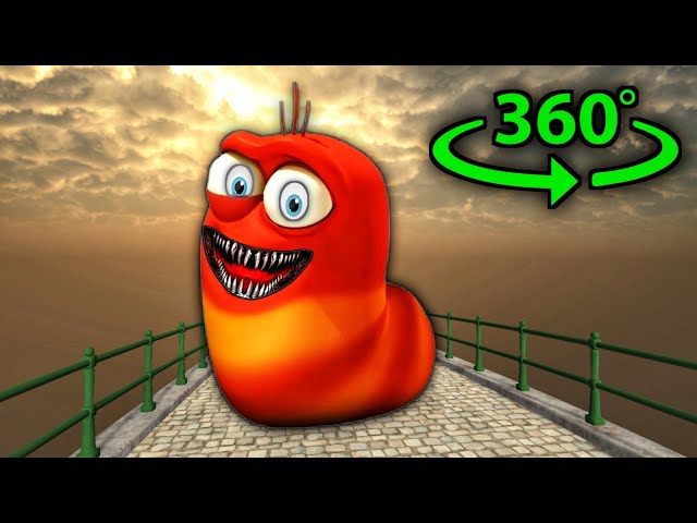 oi oi oi red larva Chase You But It's 360° VR Video