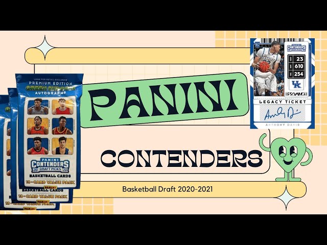 Breaking Open Panini Contenders Basketball Draft 2020-2021 Cello Packs: Rookie Explosion! 💥🟢🔴