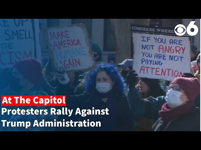 Protesters Rally Against Trump Administration