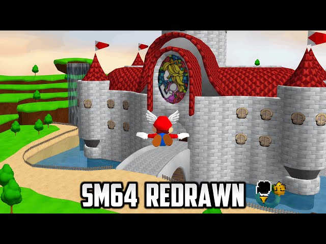 ⭐ Super Mario 64 - SM64: Redrawn (DEMO) v1.1