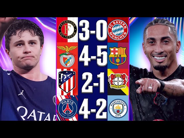 PSG & BARCELONA’S insane comebacks | Bayern Munich dismantled | UCL REVIEW Matchday 7