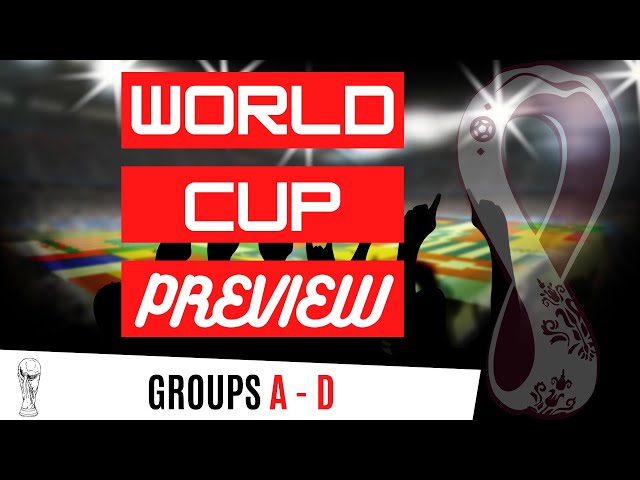 World Cup Preview - Groups A to D