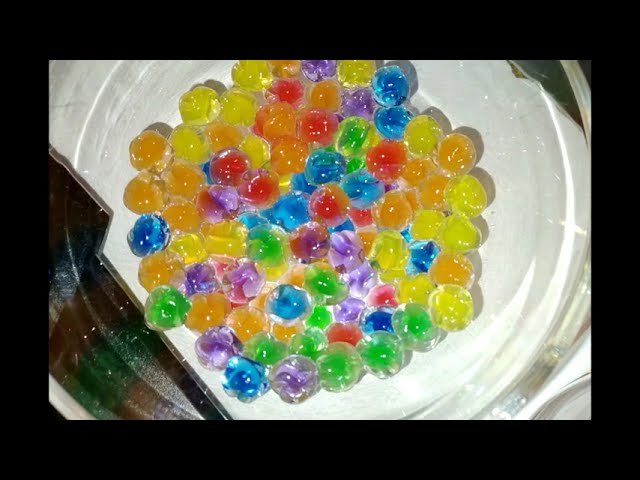 Orbeez Time lapse Satisfying