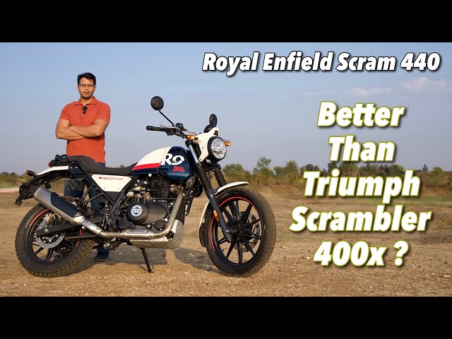 2025 Royal Enfield Scram 440 Review - Better Than Triumph Scrambler 400x ?