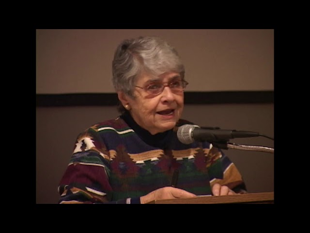 Holocaust Survivor Testimony of Hedy Epstein (speaking to students & interview)