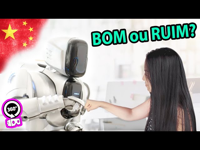 MÁQUINAS vs EMPREGOS  O futuro com tecnologia na china - Video em 360 graus