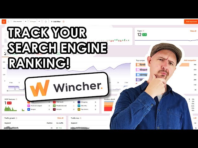 Wincher review - easy search engine SEO RANK TRACKING!