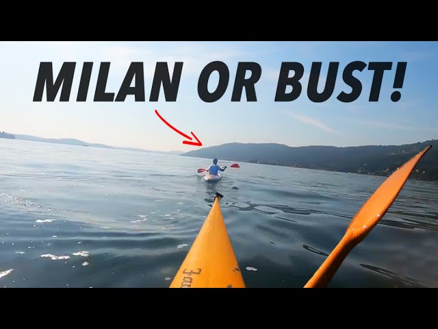 Kayaking through the Italian lakes (How NOT to Travel Europe #3)