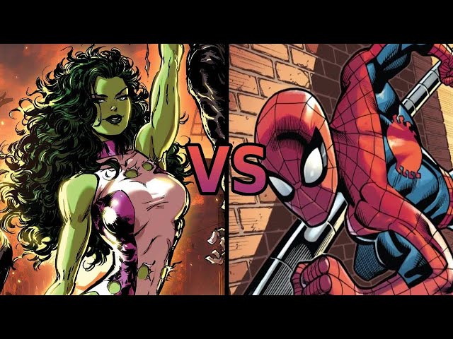 Spider-Man VS She-Hulk Isn't Close