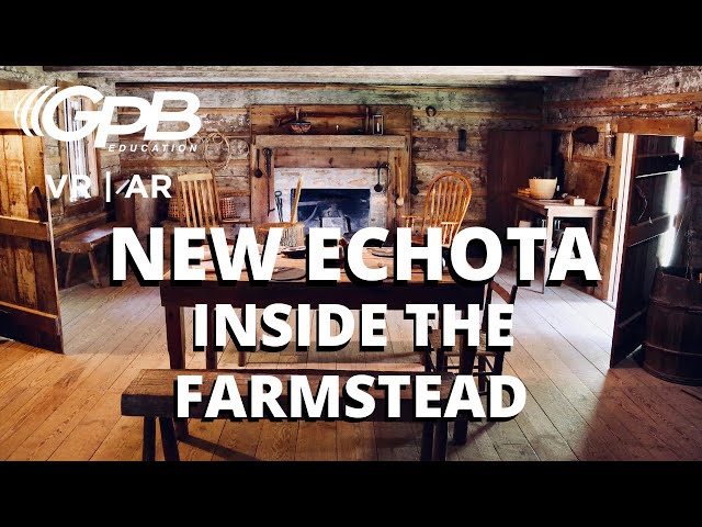 Inside a Native American Farmstead | New Echota VIRTUAL REALITY