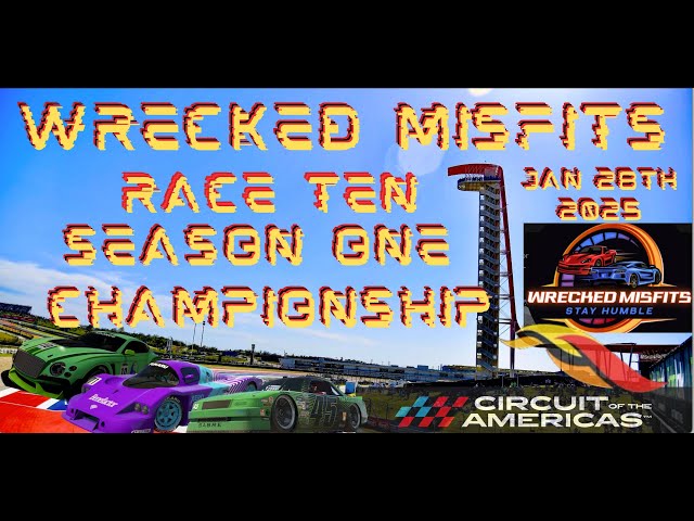 race 10, wrecked misfits season 1 championship race