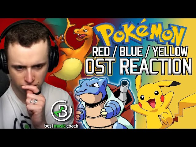 Pokémon Red Blue Yellow OST BLOWS Music Teacher's Mind + Reaction LIVE Original Sound Track