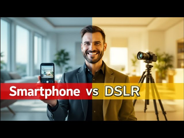 Smartphone vs DSLRs: Real Estate Photography Showdown!