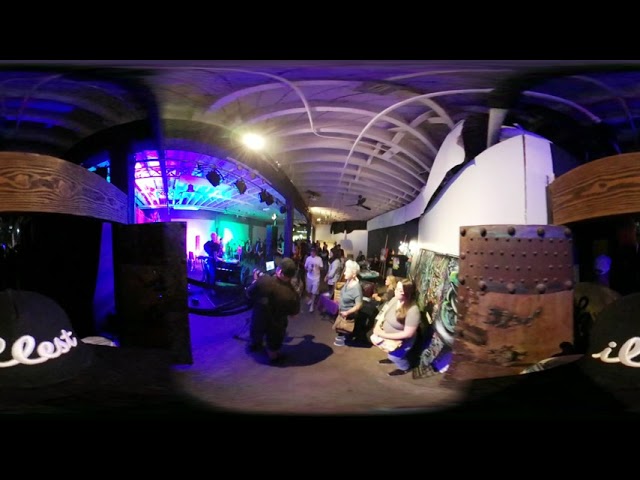 Controlled Chaos Live Art and Music Event VR 360°walk through