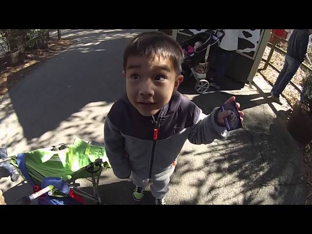 Bryce & Jacqueline's First Zoo Trip