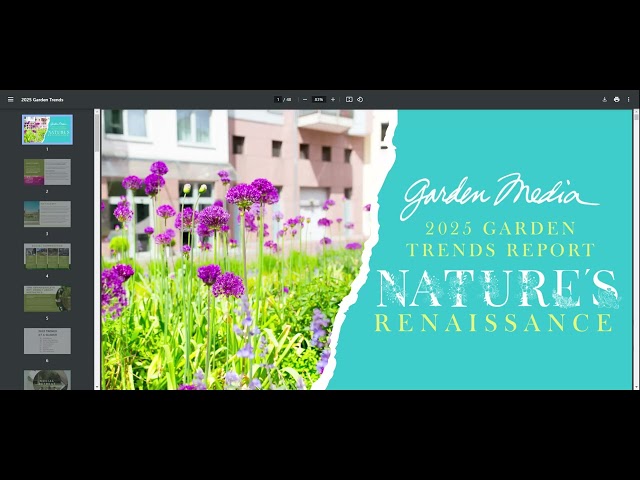 GardenDC Podcast Episode 222: Garden Trends for 2025