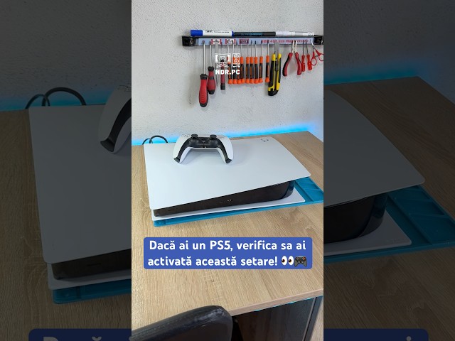 Tu știai de setarea asta la PS5? 🎮