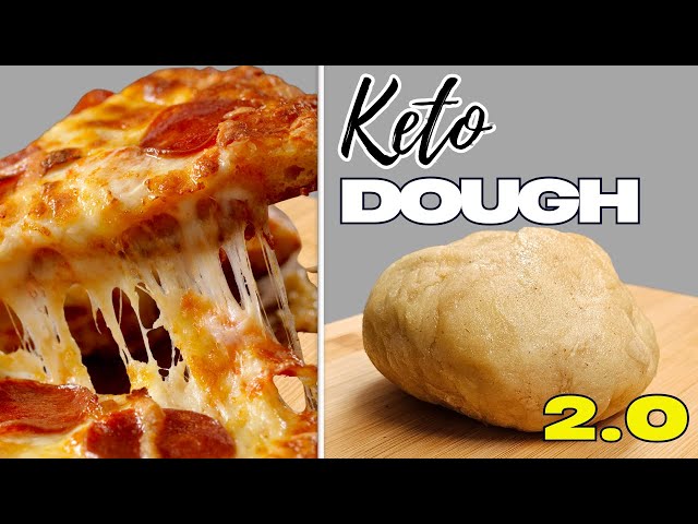 Keto Fathead Dough Recipe REINVENTED! Make Keto Pizza Dough & MORE!