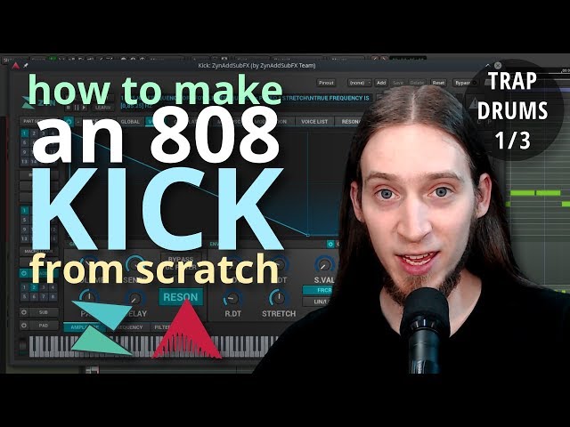 Synthesizing an 808 Kick (Trap Drums: Part 1/3)