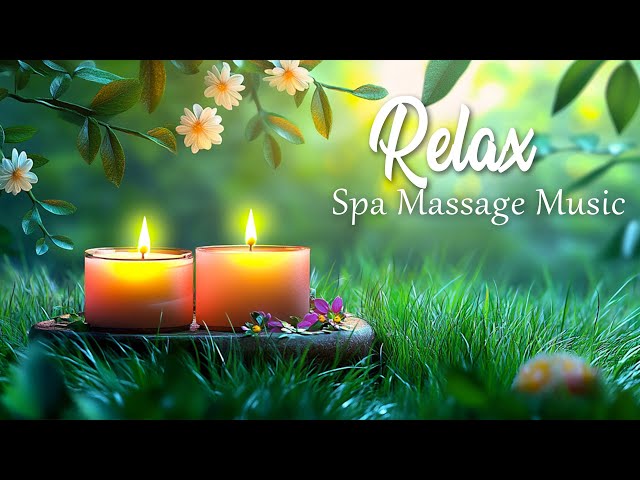 Soothing Piano Melodies 🌿 Relaxing Spa Water Sounds for Gentle Meditation and Stress Relief