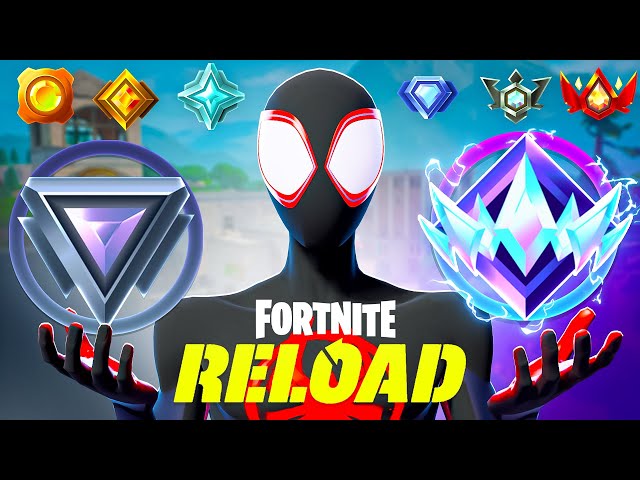 Silver to Unreal Controller Reload Speedrun (Fortnite Ranked)