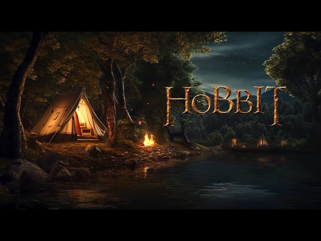 Cosy Hobbit scene - Soothing fireplace - Deep sleep