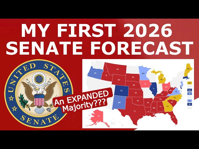 My FIRST 2026 Senate Map Prediction (December 23, 2024)