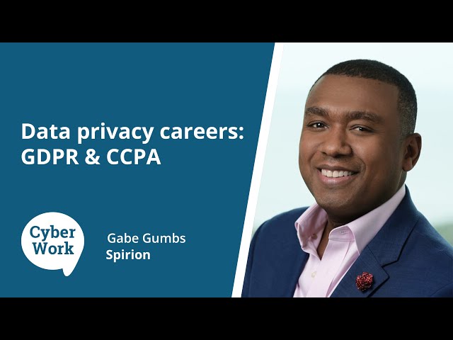 Data privacy careers: GDPR, CCPA and the right to be forgotten